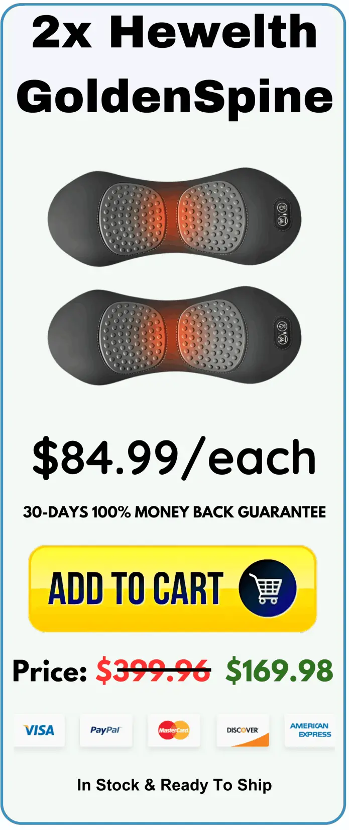 GoldenSpine offer price 